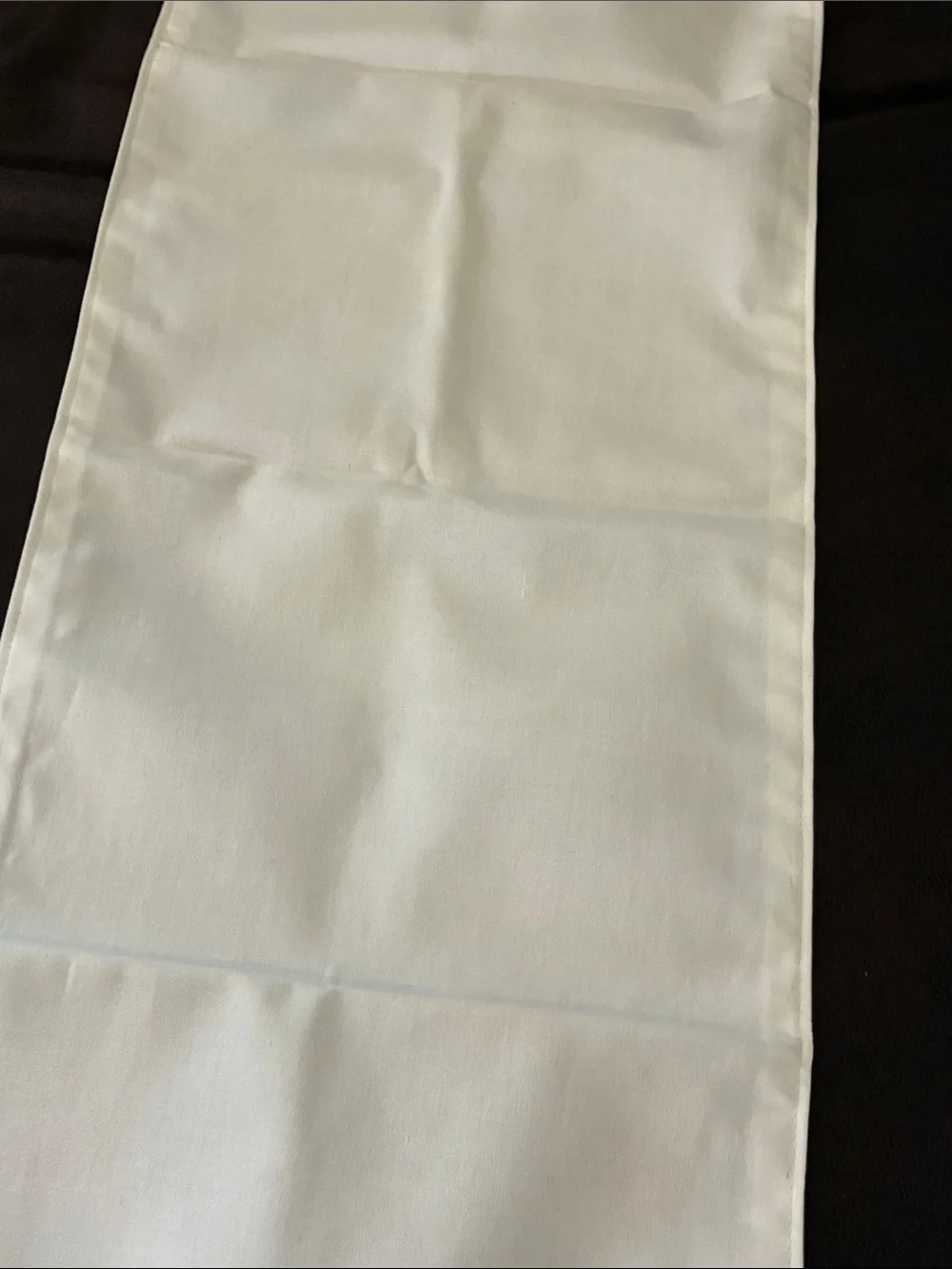 Spring Bunny Floral Table Runner in White 13 X 72”